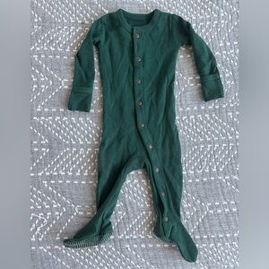L'ovedbaby Forest Green Kids Footie